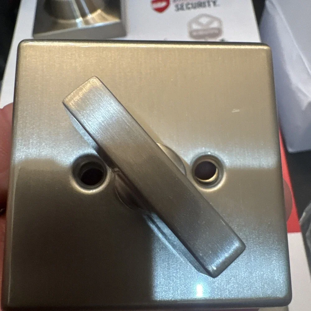 Kwikset Amador Handleset Square Hollis Lever Satin Nickel‎ 96870-187